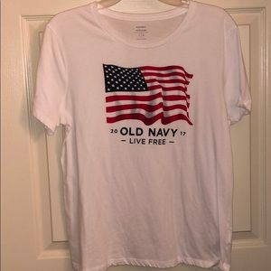 Old Navy American Flag t-shirt